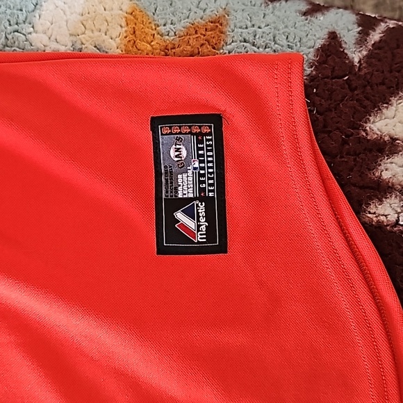 AWESOME VINTAGE SANDOVAL GIANTS BASEBALL BUTTON DOWN SHIRT - Picture 5 of 15